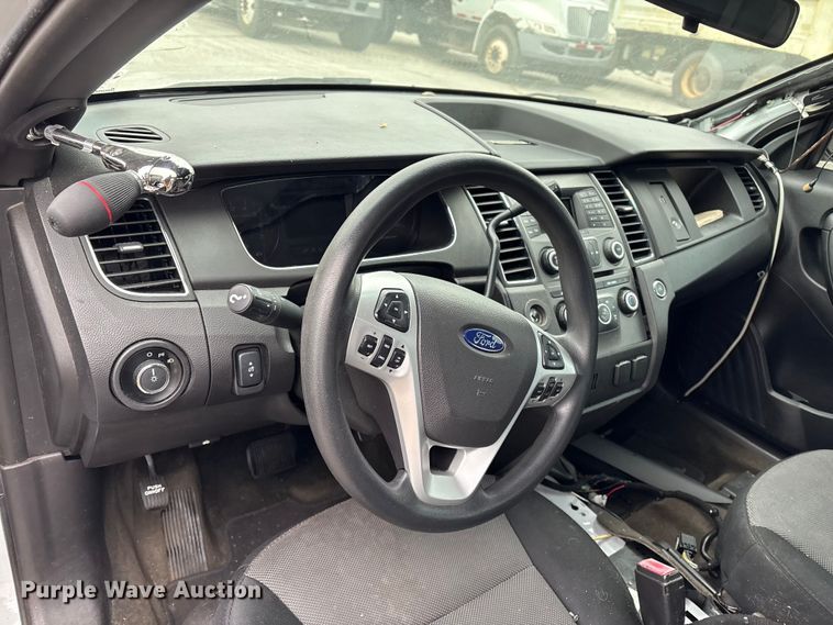 image for item FB8524 2014 Ford Taurus Police Interceptor  