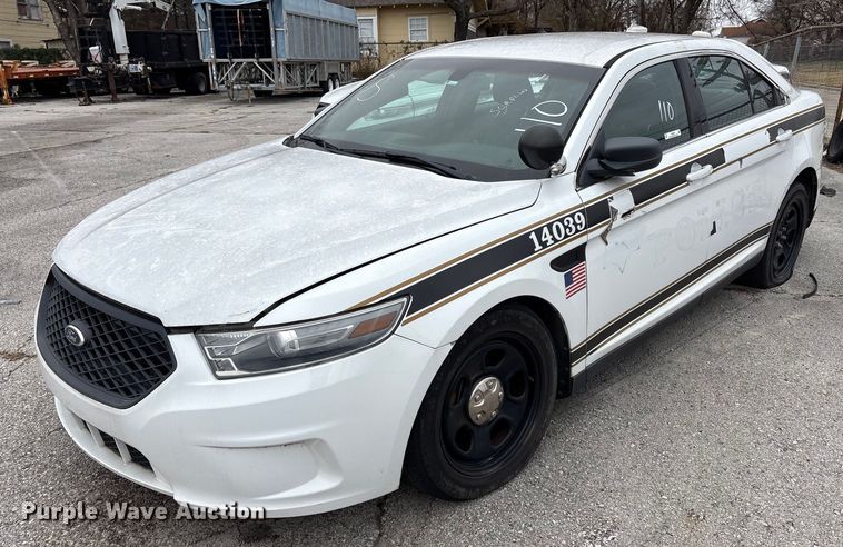 image for item FB8525 2014 Ford Taurus Police Interceptor 