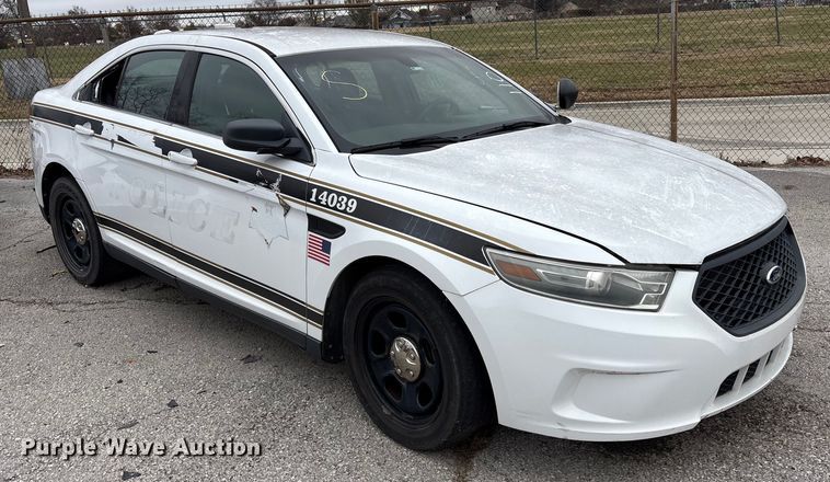 image for item FB8525 2014 Ford Taurus Police Interceptor 