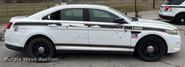 image for item FB8525 2014 Ford Taurus Police Interceptor 