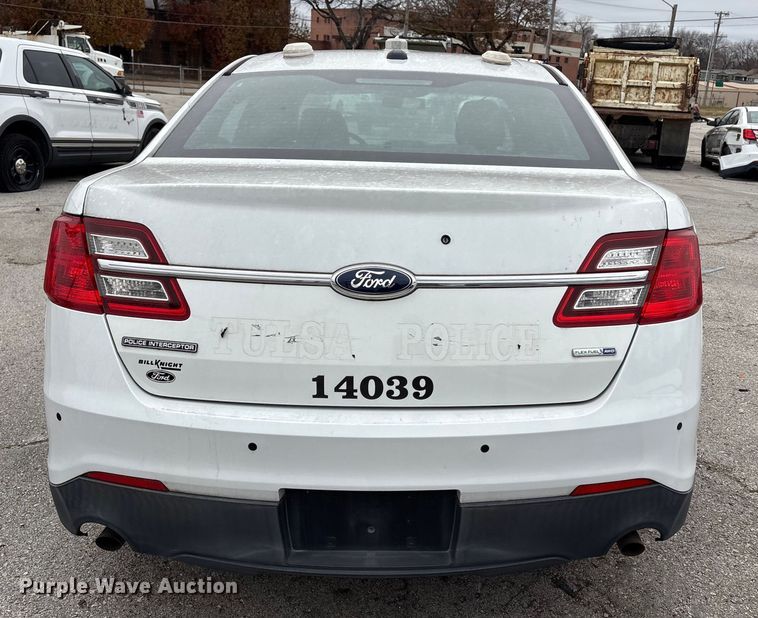 image for item FB8525 2014 Ford Taurus Police Interceptor 