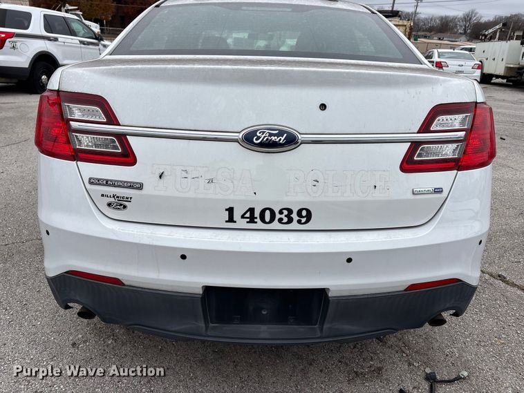 image for item FB8525 2014 Ford Taurus Police Interceptor 