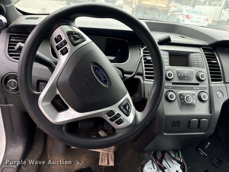 image for item FB8525 2014 Ford Taurus Police Interceptor 