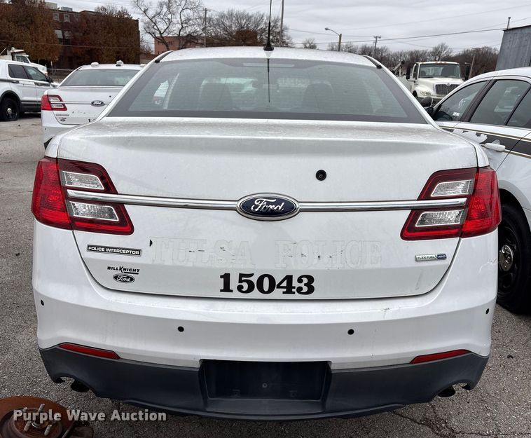 image for item FB8526 2015 Ford Taurus Police Interceptor 