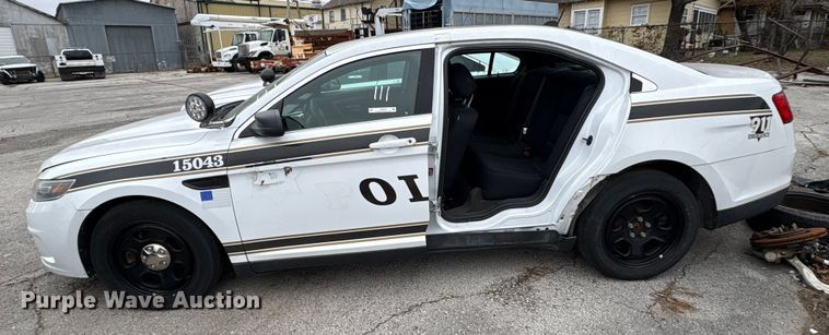 image for item FB8526 2015 Ford Taurus Police Interceptor 