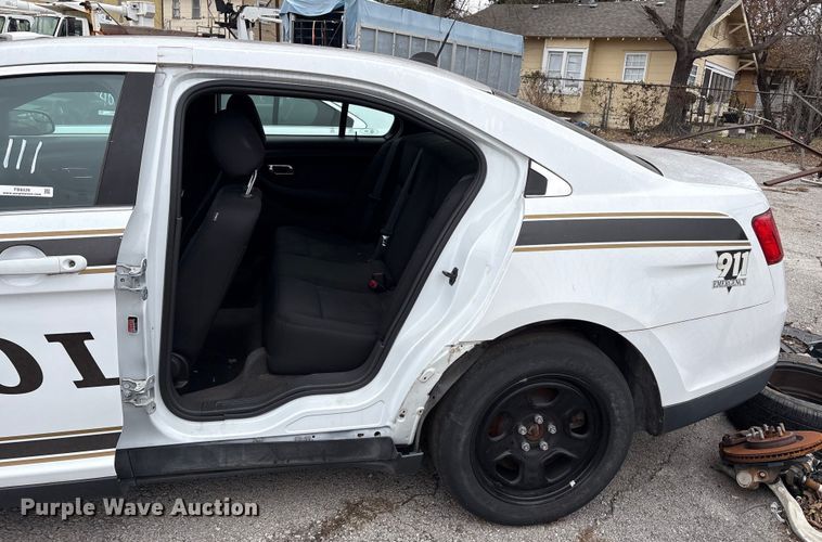 image for item FB8526 2015 Ford Taurus Police Interceptor 