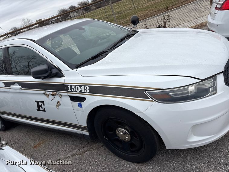 image for item FB8526 2015 Ford Taurus Police Interceptor 