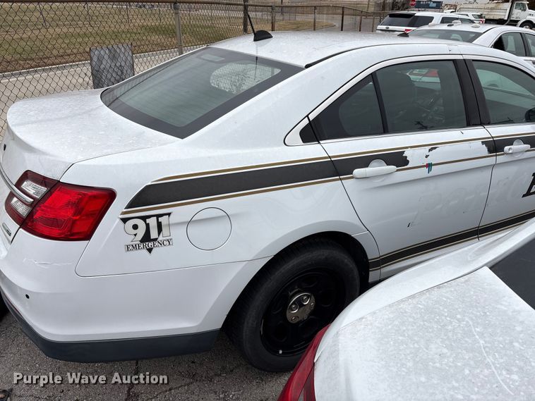 image for item FB8526 2015 Ford Taurus Police Interceptor 