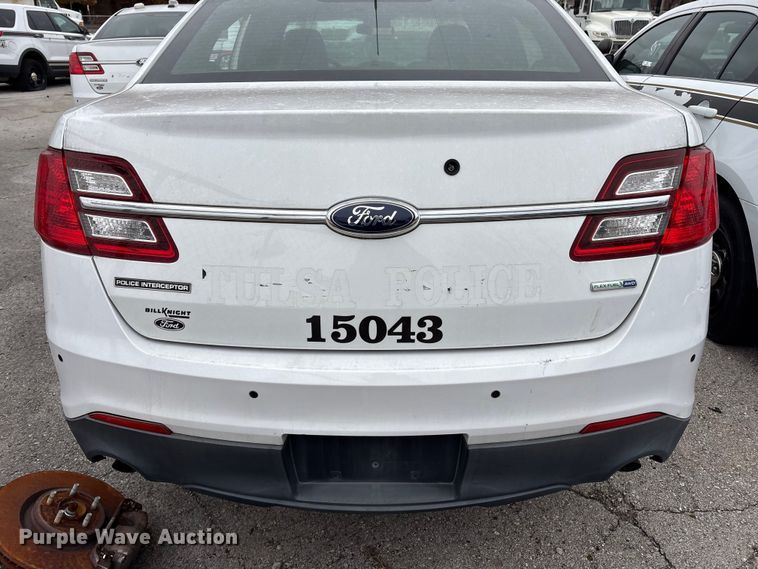 image for item FB8526 2015 Ford Taurus Police Interceptor 