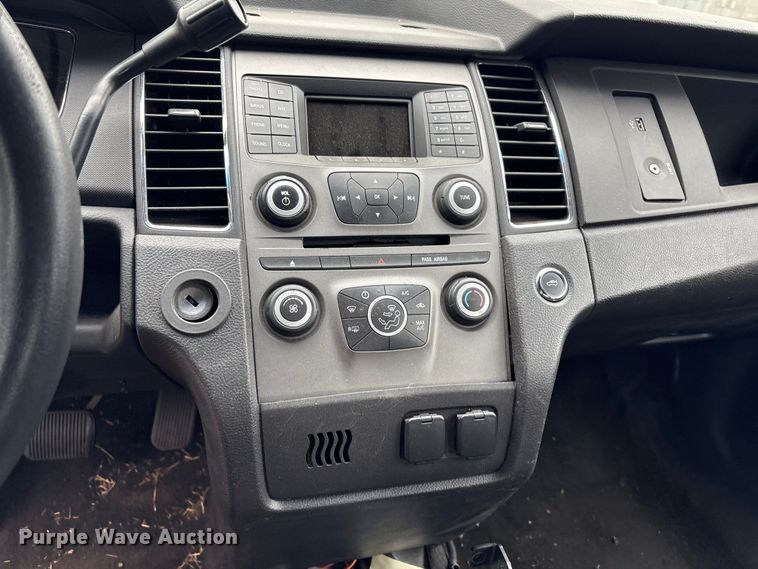 image for item FB8526 2015 Ford Taurus Police Interceptor 