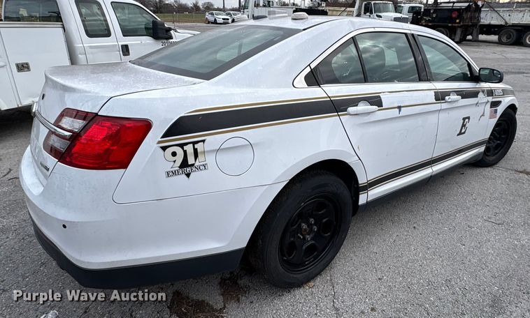 image for item FB8527 2014 Ford Taurus Police Interceptor 