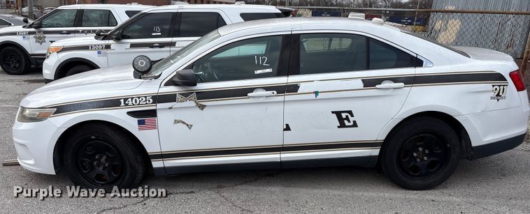 image for item FB8527 2014 Ford Taurus Police Interceptor 