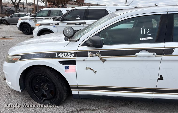 image for item FB8527 2014 Ford Taurus Police Interceptor 