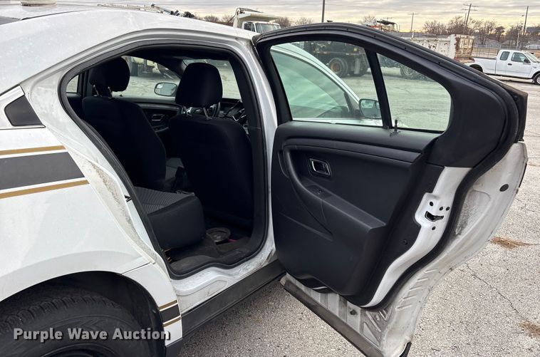 image for item FB8527 2014 Ford Taurus Police Interceptor 