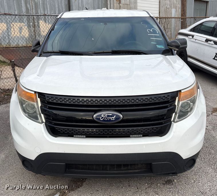 image for item FB8528 2013 Ford Explorer Police Interceptor SUV