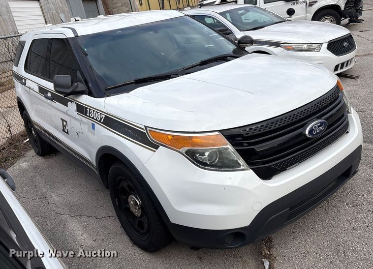 image for item FB8528 2013 Ford Explorer Police Interceptor SUV