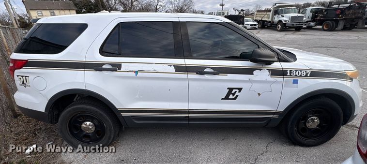 image for item FB8528 2013 Ford Explorer Police Interceptor SUV