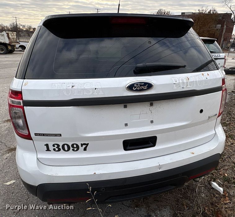 image for item FB8528 2013 Ford Explorer Police Interceptor SUV