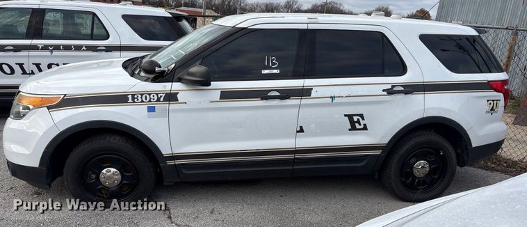 image for item FB8528 2013 Ford Explorer Police Interceptor SUV