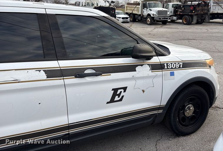image for item FB8528 2013 Ford Explorer Police Interceptor SUV