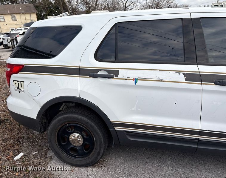 image for item FB8528 2013 Ford Explorer Police Interceptor SUV
