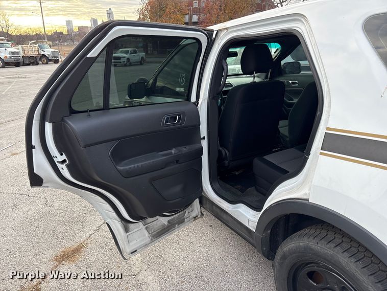 image for item FB8528 2013 Ford Explorer Police Interceptor SUV