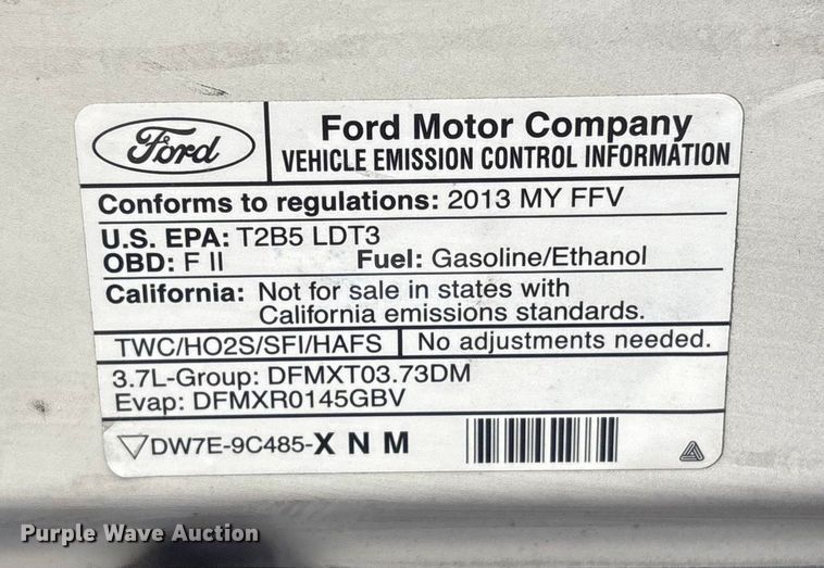 image for item FB8528 2013 Ford Explorer Police Interceptor SUV