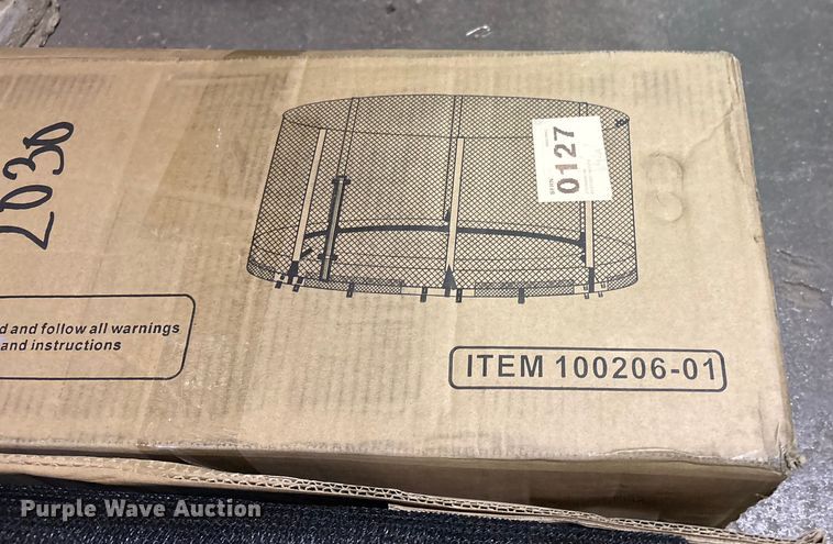 image for item FB8537 Super Jumper In-ground enclosure 