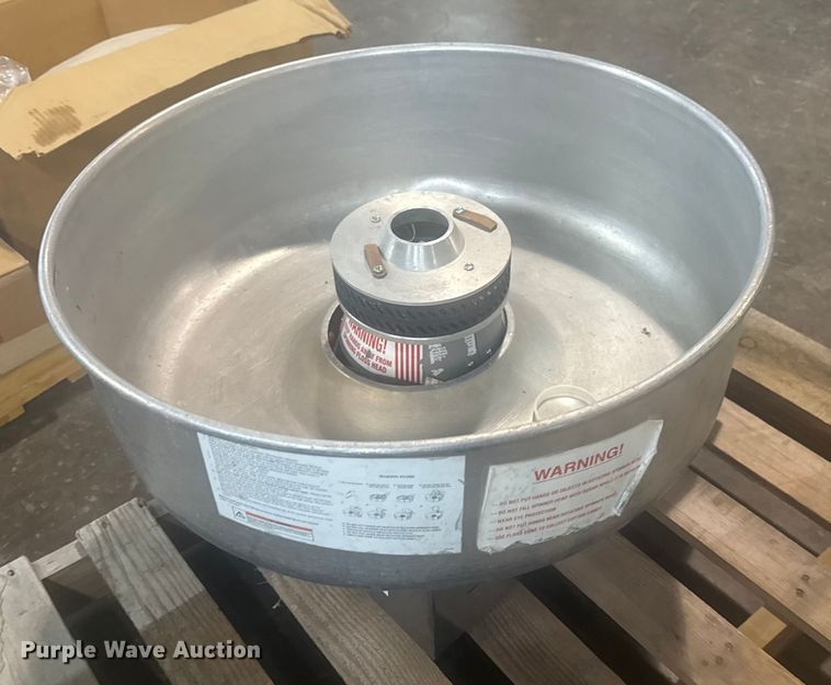 image for item FB8545 3005SS Tornado cotton candy machine with bowl