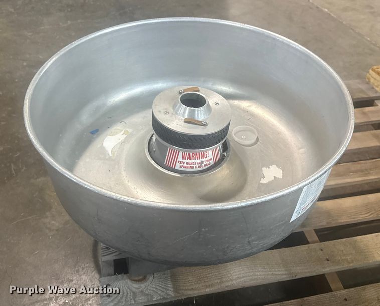 image for item FB8545 3005SS Tornado cotton candy machine with bowl