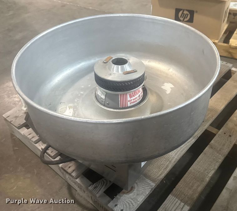 image for item FB8545 3005SS Tornado cotton candy machine with bowl