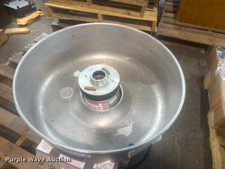 image for item FB8545 3005SS Tornado cotton candy machine with bowl