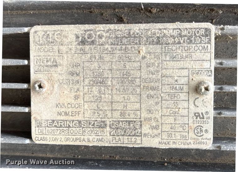 image for item FB8552 (3) pump motors