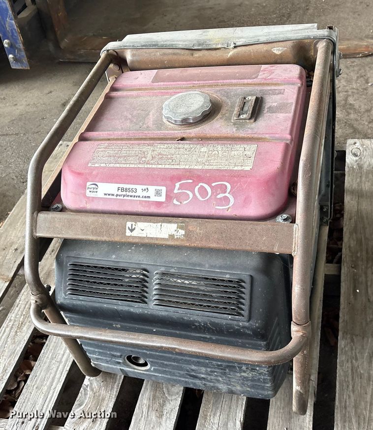 image for item FB8553 2009 Honda 5000IS generator