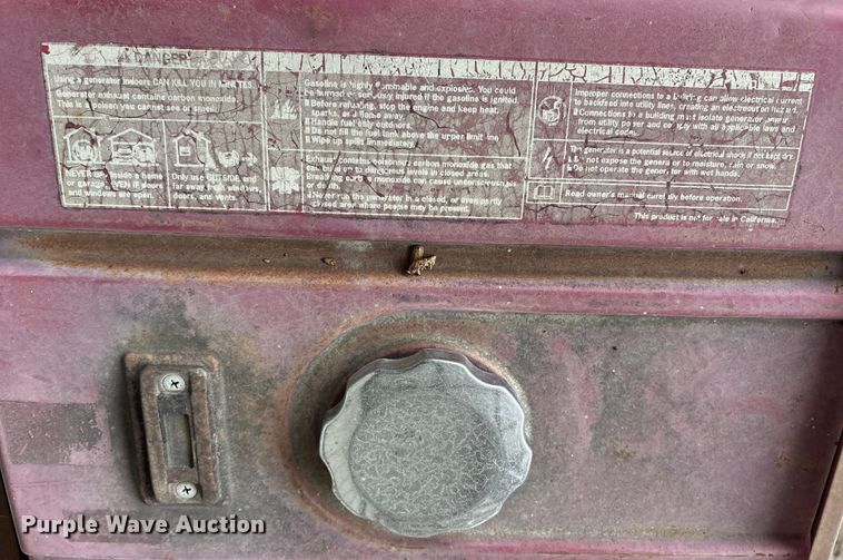 image for item FB8553 2009 Honda 5000IS generator