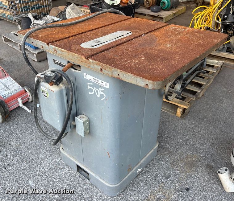 image for item FB8556 Rockwell Unisaw 34-761 table saw
