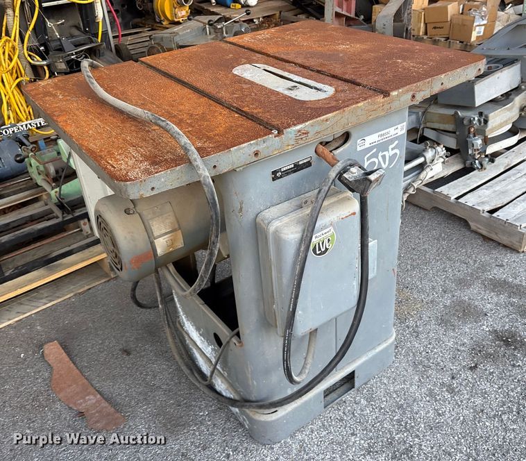image for item FB8556 Rockwell Unisaw 34-761 table saw