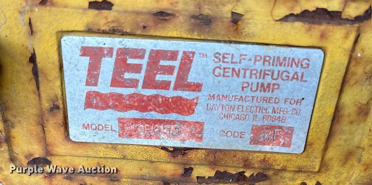 image for item FB8558 Teel 3P653 trash pump