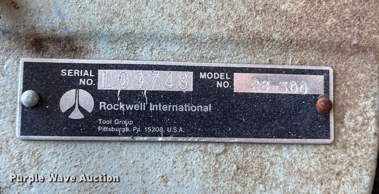 image for item FB8563 Rockwell 28-300 bandsaw