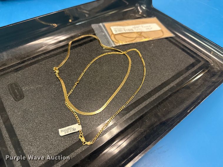 image for item FB8572 (3) 14k gold necklaces 