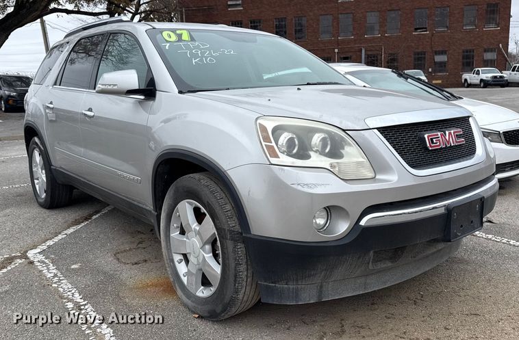 image for item FB8576 2007 GMC Acadia SUV