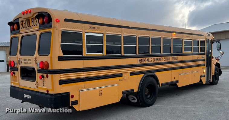 image for item FG1567 2010 Blue Bird Bb Conventional school bus