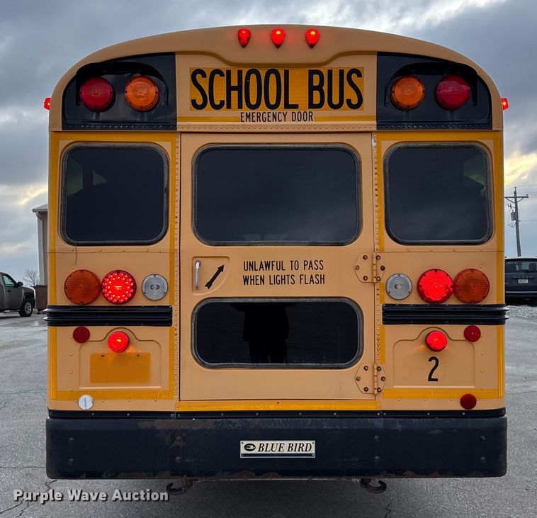 image for item FG1567 2010 Blue Bird Bb Conventional school bus