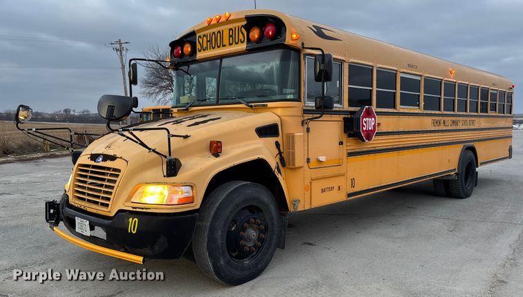 image for item FG1568 2012 Blue Bird Bb Conventional school bus