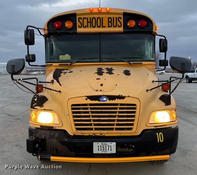 image for item FG1568 2012 Blue Bird Bb Conventional school bus