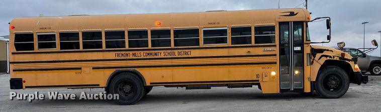 image for item FG1568 2012 Blue Bird Bb Conventional school bus