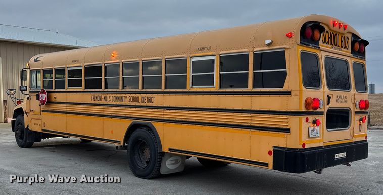 image for item FG1568 2012 Blue Bird Bb Conventional school bus