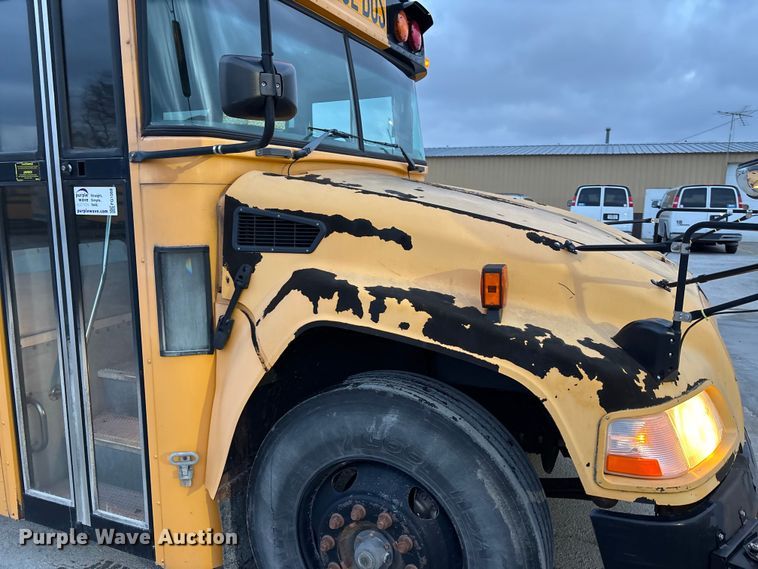 image for item FG1568 2012 Blue Bird Bb Conventional school bus