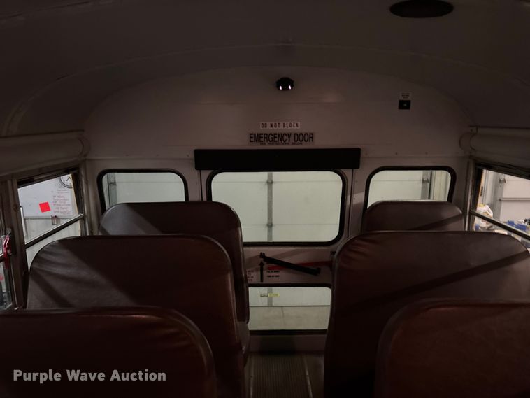 image for item FG1568 2012 Blue Bird Bb Conventional school bus