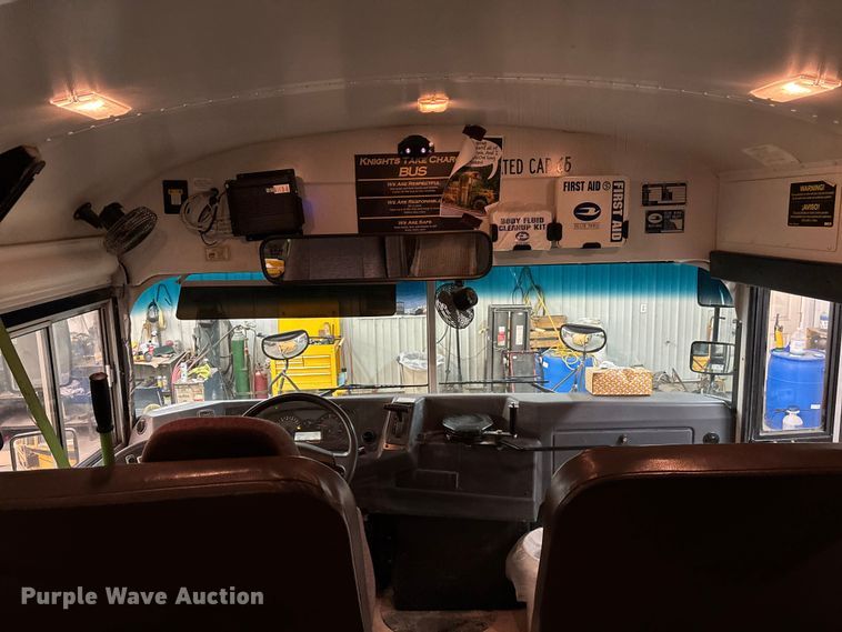 image for item FG1568 2012 Blue Bird Bb Conventional school bus